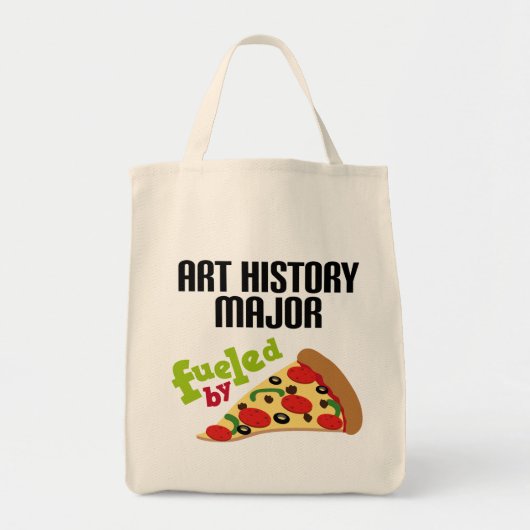 Art History Major Gift (Pizza) Tote Bag (Voorkant)