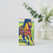 Art Horse Visitekaartje (Staand voorkant)