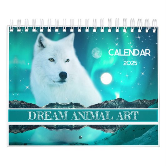 Art imaginaire animal Calendrier 2025 (Protection)
