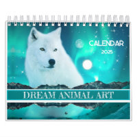 Art imaginaire animal Calendrier 2025