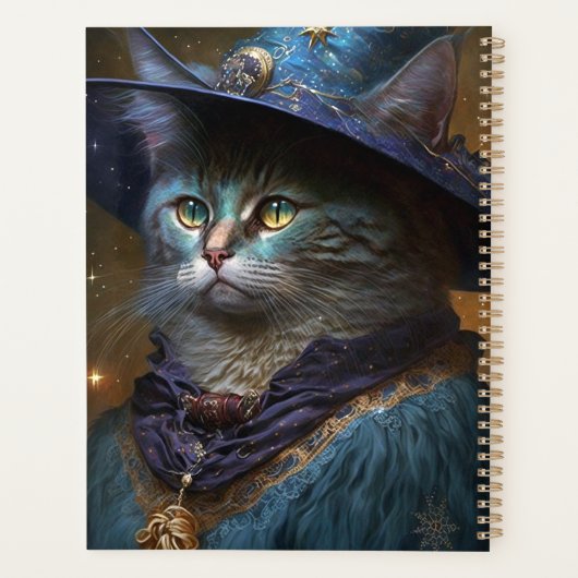 Art Imaginaire Chat Witch (Dos)
