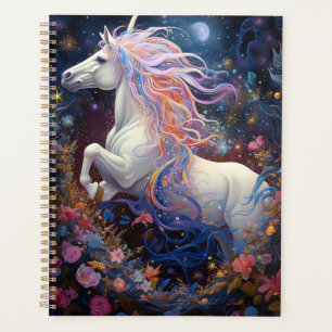 Art Imaginaire de Cheval Blanc Magique