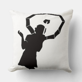  Art in Motion” Throw Pillow Kussen