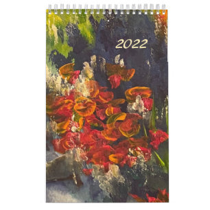 Art in Review Single Page Small Calendar, Kalender