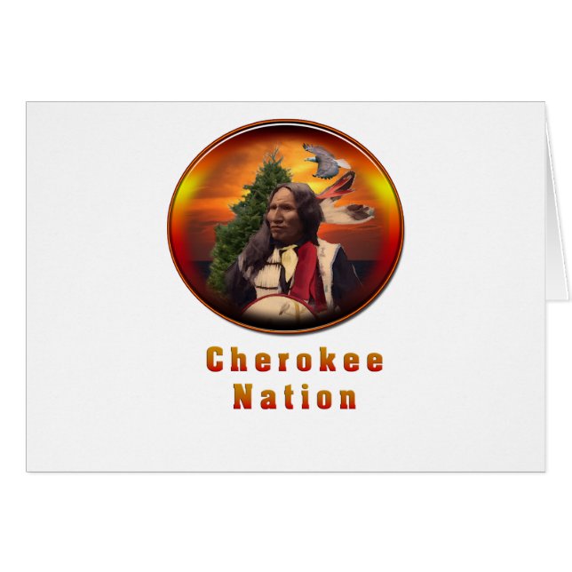 Art indien cherokee (Devant horizontal)