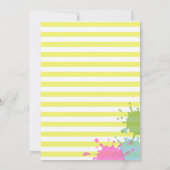 Art | Invitation de la partie de remplissage (Dos)