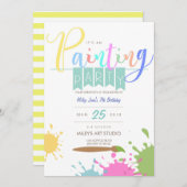 Art | Invitation de la partie de remplissage (Devant / Derrière)