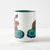Art is Life Mug (Centre)