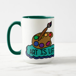 Art is Life Mug Mok