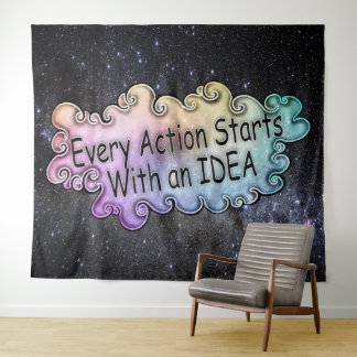 Art is Life Tapestry Wandkleed