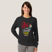 Art Is My Favorite Sport T-shirt (Voorkant volledig)