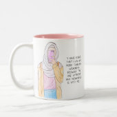 Art islamique - Mug, 11 oz Mug à café à deux tons (Gauche)