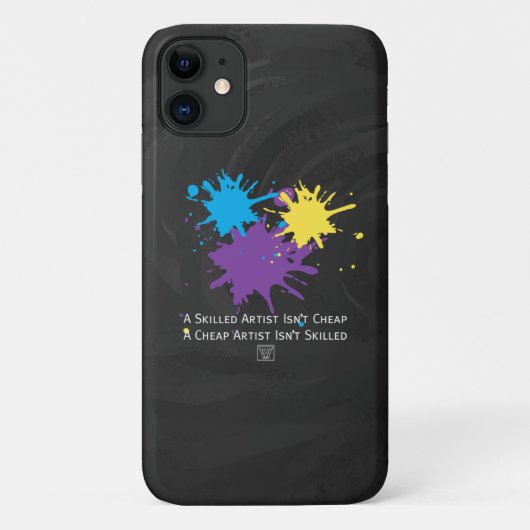 Art Isnt Cheap Hoesje-Mate iPhone Case (Achterkant)