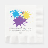 Art Isnt Cheap Servet (Voorkant)