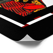 Art Japanse Vintage Poster (Hoek)