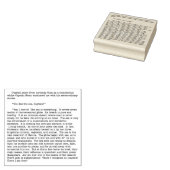 Art Journal Stempel: Captain Nemo Rubberstempel (Gestempeld)