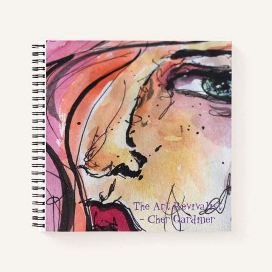 Art Journalling Flare Notitieboek (Voorkant)