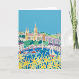 Art Kaart: Blue Sky Truro beroemd gemaakt door Joa Kaart