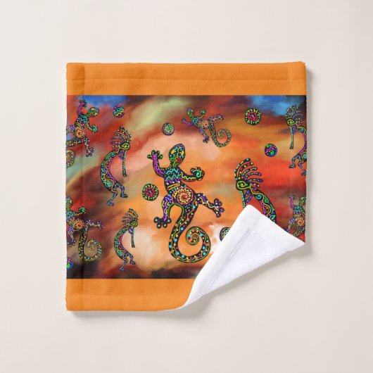 Art Kokopelli (Gant de toilette)