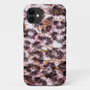 Art Leopard Print Skin Fur iPhone 11 Hoesje