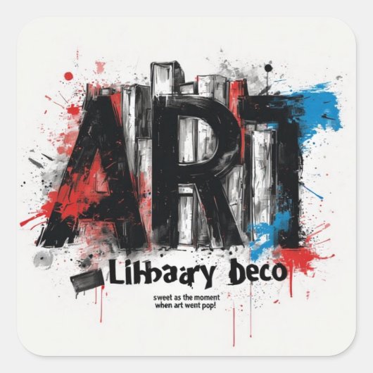 Art Library Deco Sticker Pack: Een verhaal van kun (Voorkant)