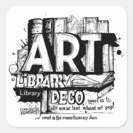Art Library Deco Sticker Pack: Een verhaal van kun
