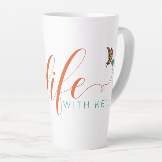 Art Life with Kelli Latte Mug (Angle droit)