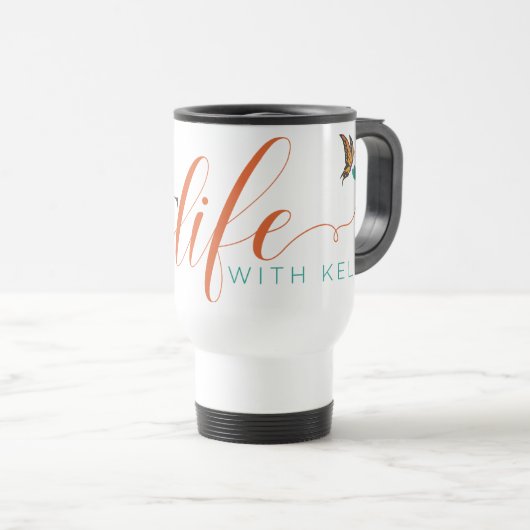 Art Life with Kelli Travel Mug (Devant droit)