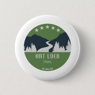 Art Loeb Trail North Carolina Ronde Button 5,7 Cm