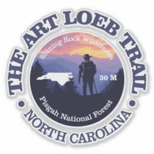 Art Loeb Trail (rd2) Sticker