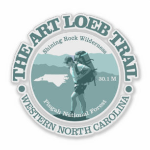 Art Loeb Trail (T) Sticker