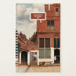 Art Lover Gift The Little Street Vermeer Planner
