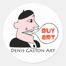 Art Lovers Unite autocollant