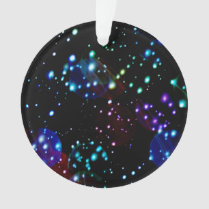 Art lumineux d'imaginaire d'espace lointain de Sci