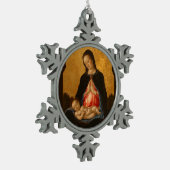 Art Madonna & Enfant ornement de Noël (Gauche)