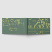 Art Mariage Dessin à main verte classique (Complet)