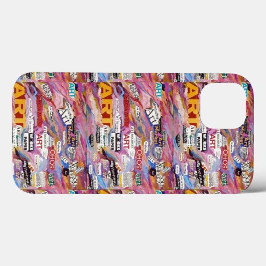 Art Market iPhone Case (Achterkant (horizontaal))