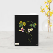 Art-Mary Carte pour notes-Botanique Delany 5 (Fleur jaune)