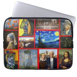 Art Masterpieces, Red Laptop Sleeve