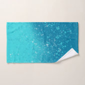 Art minimaliste : Glace brisée (Serviette à main)