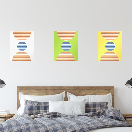 Art moderne abstrait (Chambre à coucher)