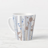 Art moderne Abstrait Nature Brochures Latte Mug (Angle gauche)