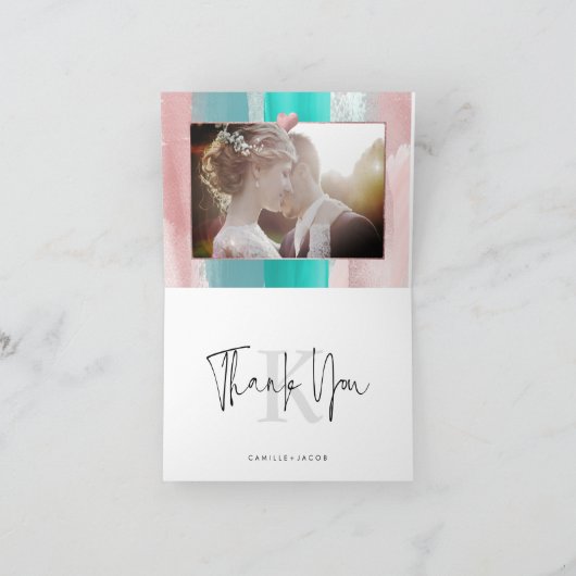 Art moderne, Aqua+Blush Merci (Intérieur)