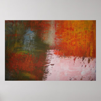 Art Moderne - Art Peinture Abstraite Affiche