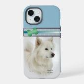 Art moderne Blue American Eskimo Chien (Verso)