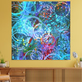 Art Moderne Contemporain Abstrait Mur en Toile (Insitu(Salon))