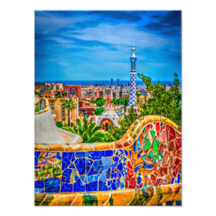 Art moderne de photo de Barcelone Espagne