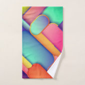 Art moderne, Dplis de couleurs (Serviette à main)