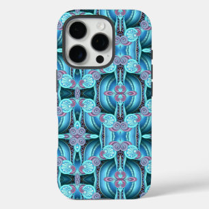 Art moderne en bleu iPhone / coque ipad