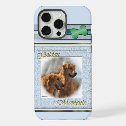 Art moderne Golden Retriever Chien (Verso)